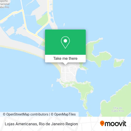 Lojas Americanas map