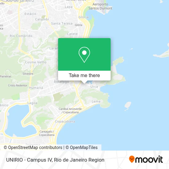 UNIRIO - Campus IV map