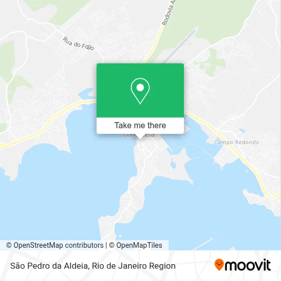 São Pedro da Aldeia map