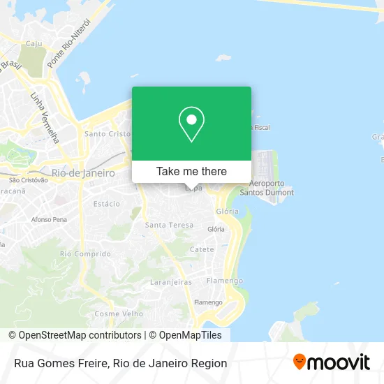 Rua Gomes Freire map