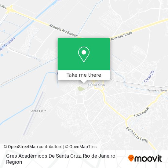 Gres Acadêmicos De Santa Cruz map