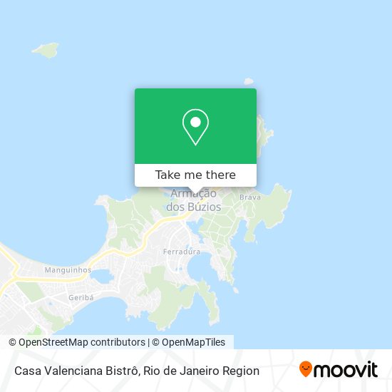 Casa Valenciana Bistrô map