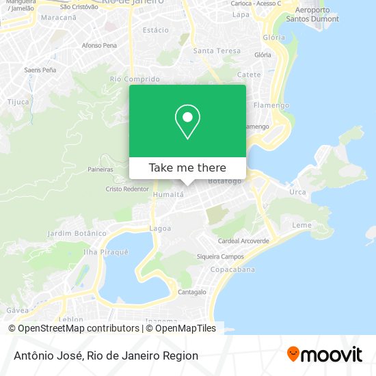 Antônio José map