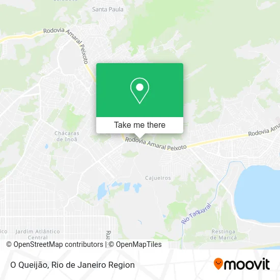 O Queijão map