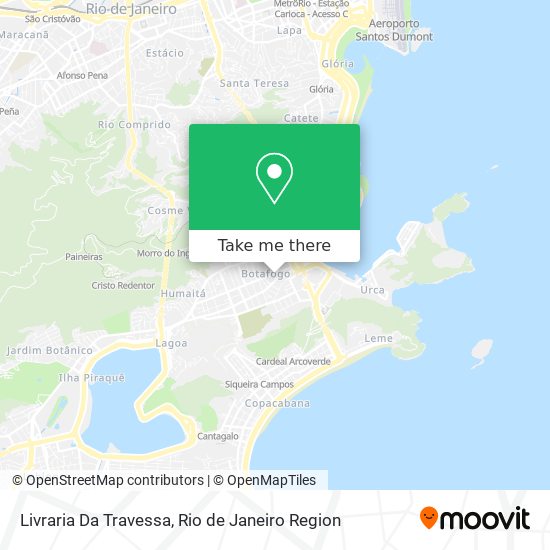 Mapa Livraria Da Travessa