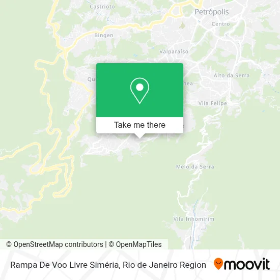 Rampa De Voo Livre Siméria map