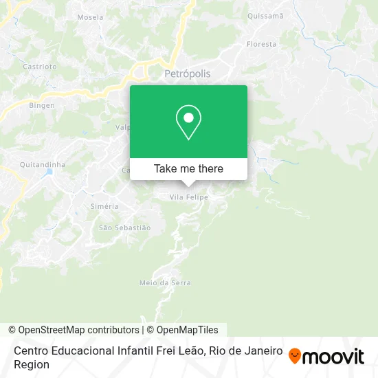 Centro Educacional Infantil Frei Leão map