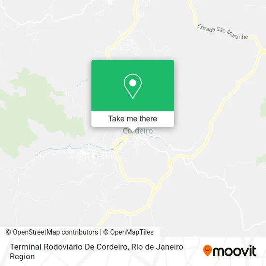 Terminal Rodoviário De Cordeiro map