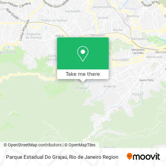 Parque Estadual Do Grajaú map
