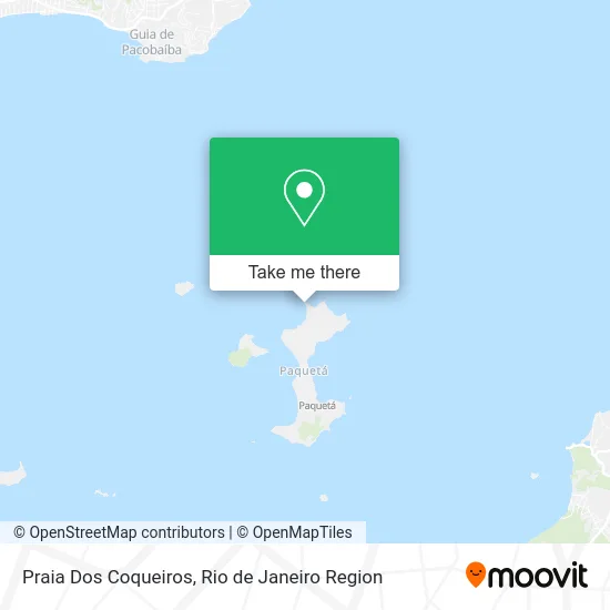 Praia Dos Coqueiros map