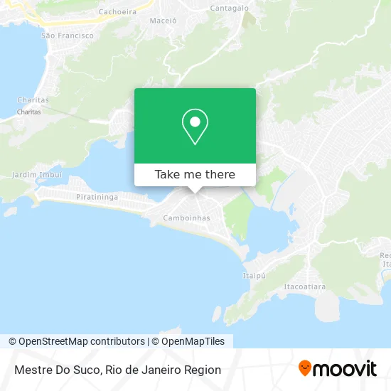 Mestre Do Suco map