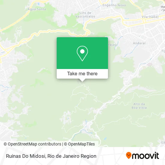 Ruínas Do Midosi map