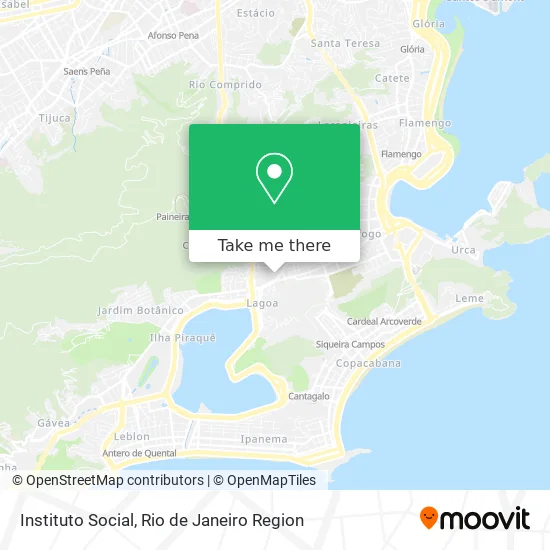 Instituto Social map
