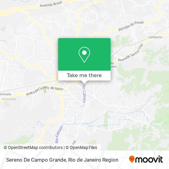 Sereno De Campo Grande map