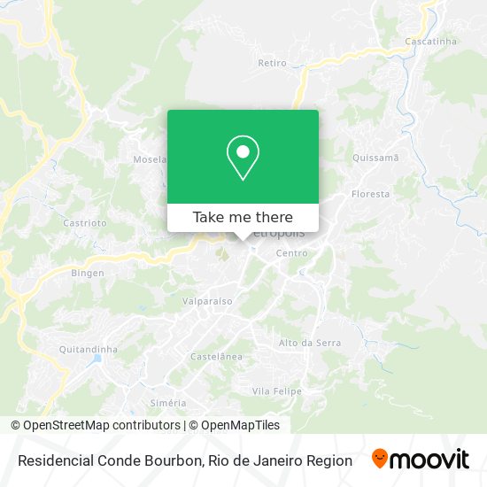 Residencial Conde Bourbon map