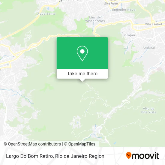 Largo Do Bom Retiro map