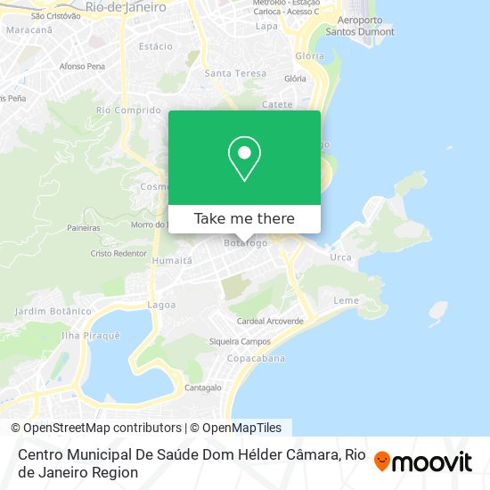 Mapa Centro Municipal De Saúde Dom Hélder Câmara