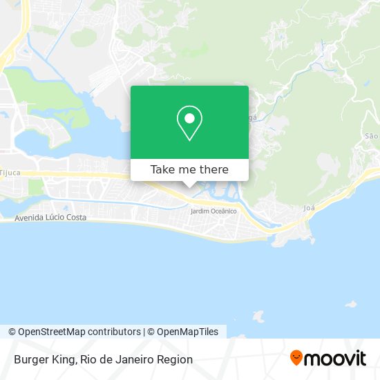 Mapa Burger King