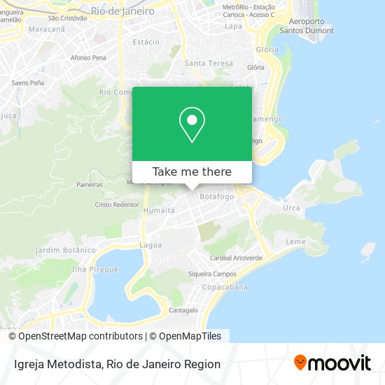Igreja Metodista map