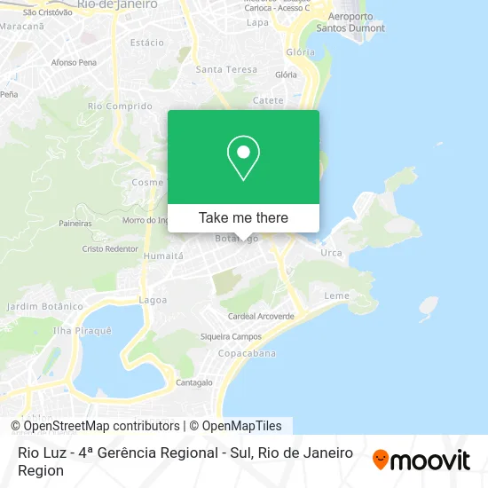 Rio Luz - 4ª Gerência Regional - Sul map