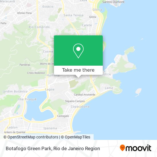 Mapa Botafogo Green Park