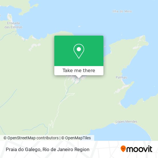 Praia do Galego map