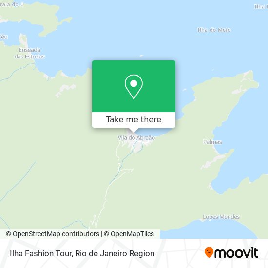 Ilha Fashion Tour map