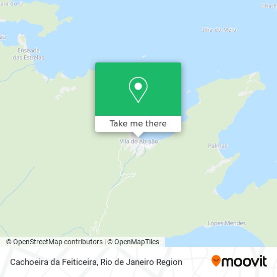 Cachoeira da Feiticeira map