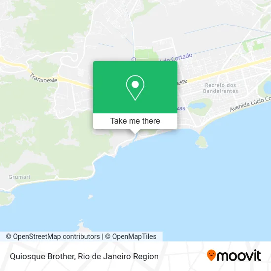 Quiosque Brother map
