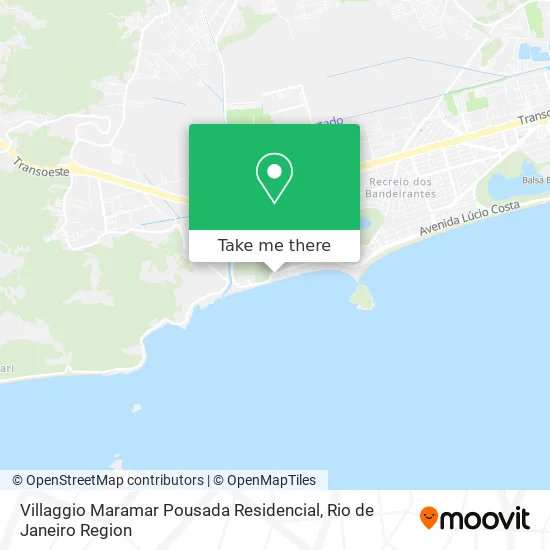Villaggio Maramar Pousada Residencial map