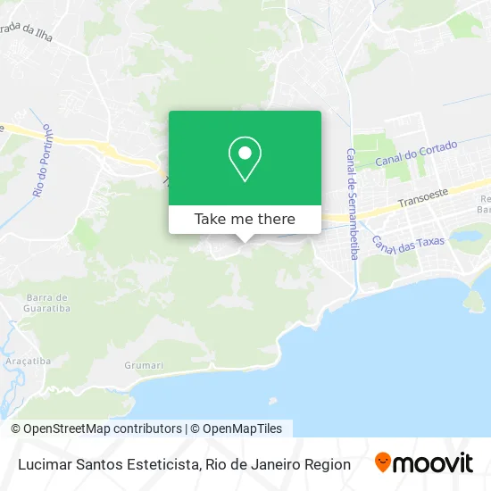 Lucimar Santos Esteticista map