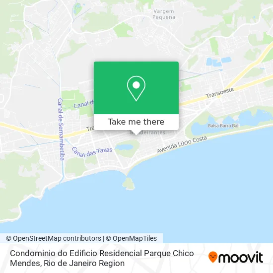 Condominio do Edificio Residencial Parque Chico Mendes map
