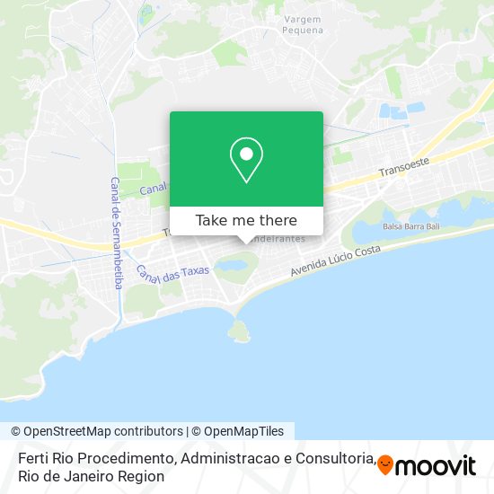 Ferti Rio Procedimento, Administracao e Consultoria map