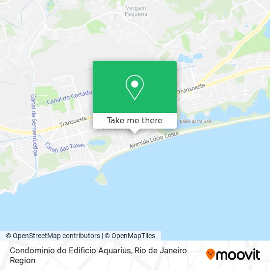 Condominio do Edificio Aquarius map