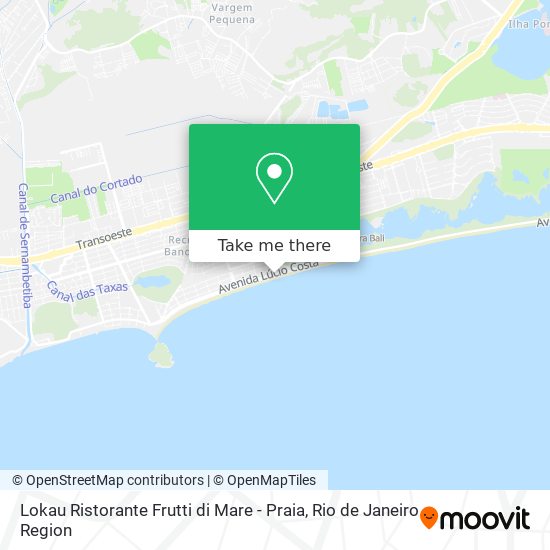 Lokau Ristorante Frutti di Mare - Praia map