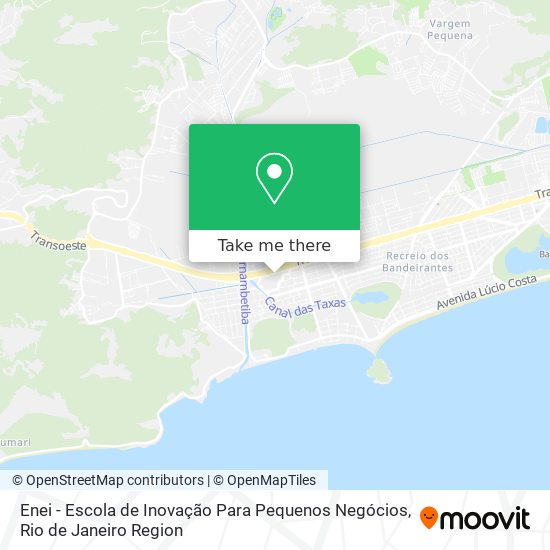 Mapa Enei - Escola de Inovação Para Pequenos Negócios