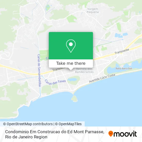 Condominio Em Construcao do Ed Mont Parnasse map