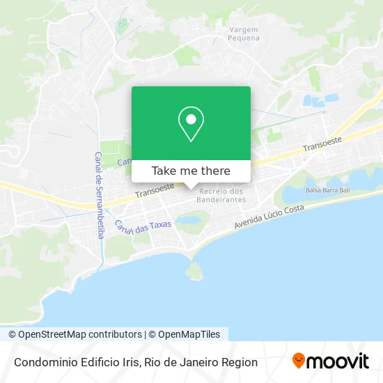 Condominio Edificio Iris map