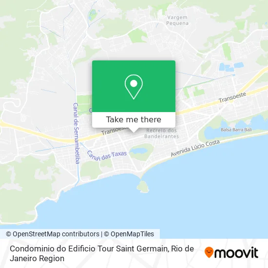 Condominio do Edificio Tour Saint Germain map