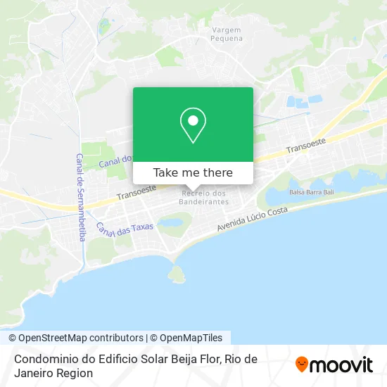 Condominio do Edificio Solar Beija Flor map