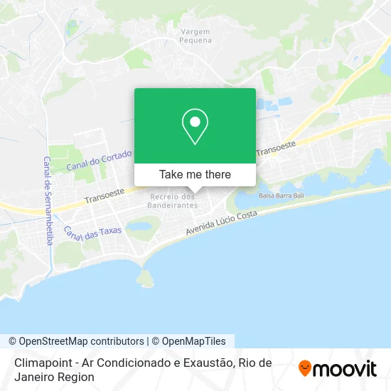 Climapoint - Ar Condicionado e Exaustão map