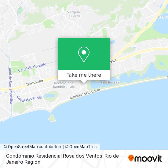 Condominio Residencial Rosa dos Ventos map