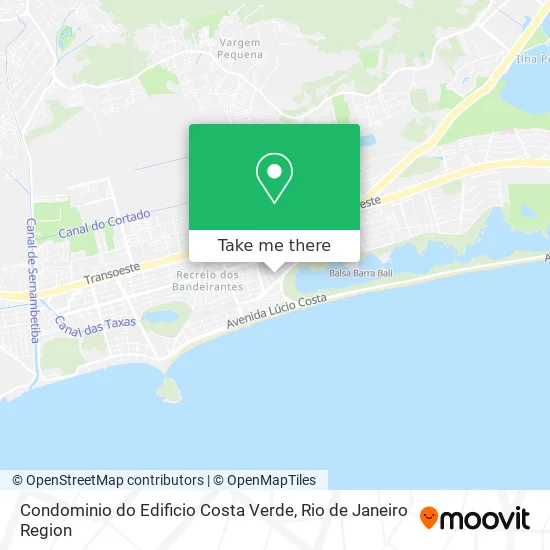 Condominio do Edificio Costa Verde map