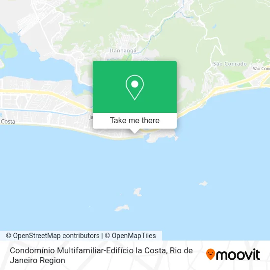 Condomínio Multifamiliar-Edifício la Costa map