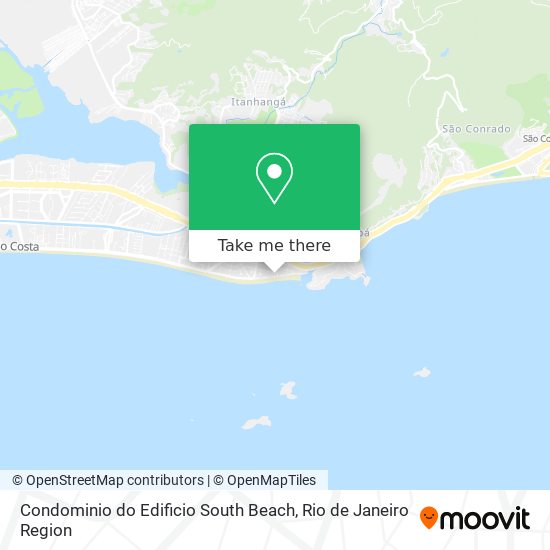 Condominio do Edificio South Beach map