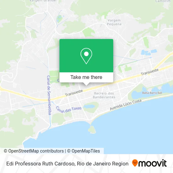 Edi Professora Ruth Cardoso map