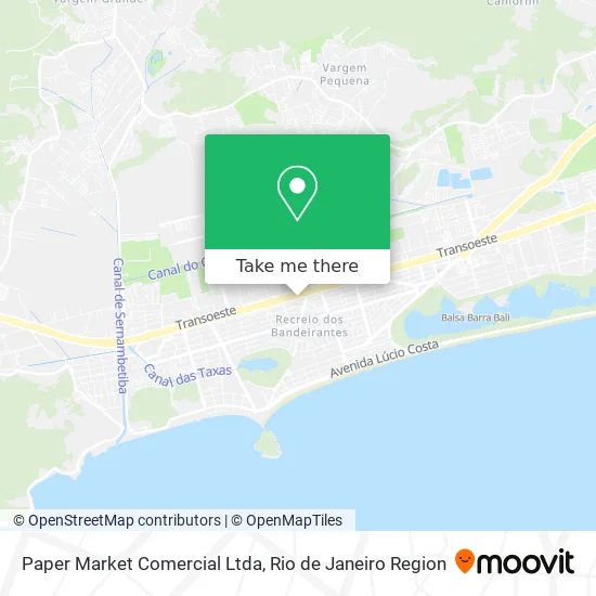 Paper Market Comercial Ltda map