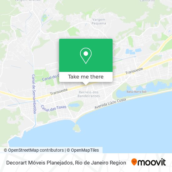 Decorart Móveis Planejados map