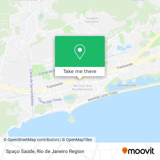 Spaço Saúde map