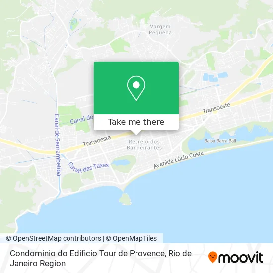 Condominio do Edificio Tour de Provence map